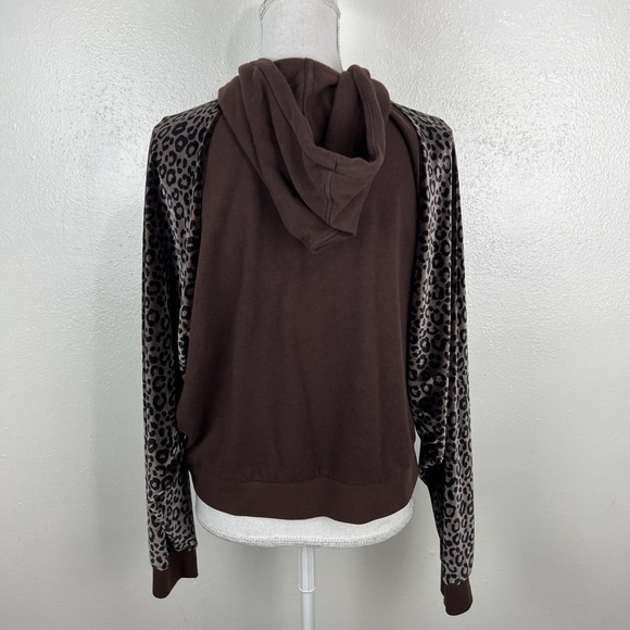 PINK Victoria's Secret Brown Leopard Hoodie - 6064 - Picture 11 of 13